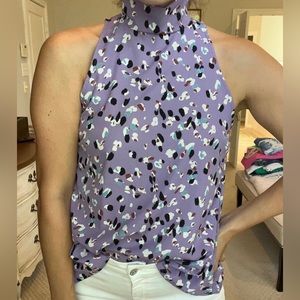 Karlie Purple Leopard Tank